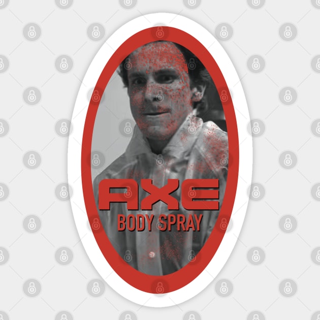 Bateman Body Spray Sticker by @johnnehill